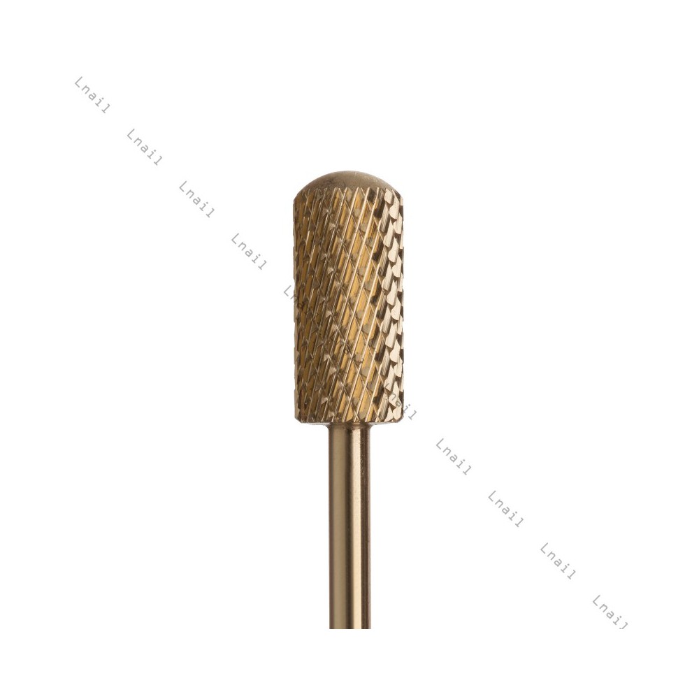 Fresa in Carburo Cilindro Ø6,0mm Media Oro Taglio Incrociato LL 14,0mm