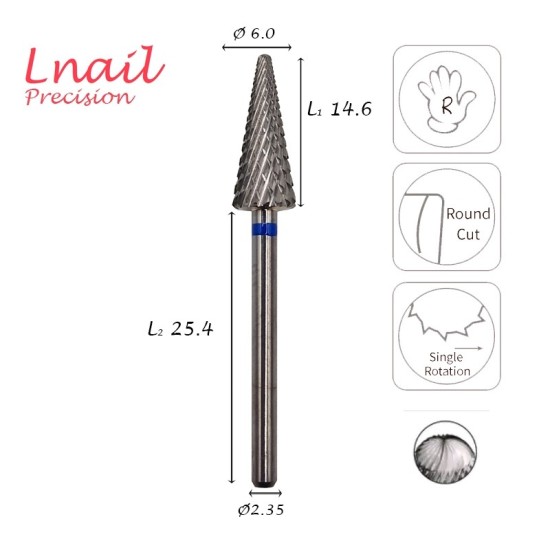 Tree Shape Bit 6.0 mm Medium – Super Cut Precision Removal