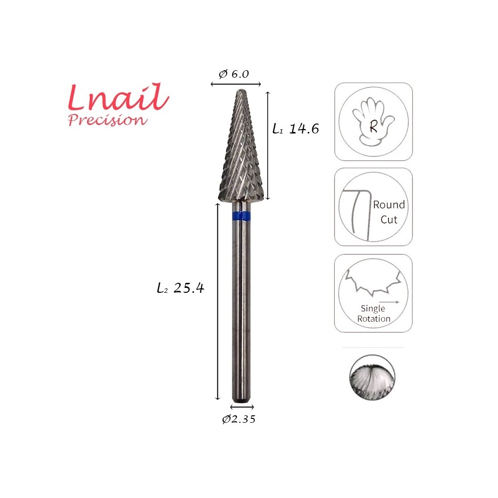 Tree Shape Bit 6.0 mm Medium – Super Cut Precision Removal