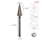 Carbide Cone Bit 6.0mm Coarse Super Cut 14.6mm