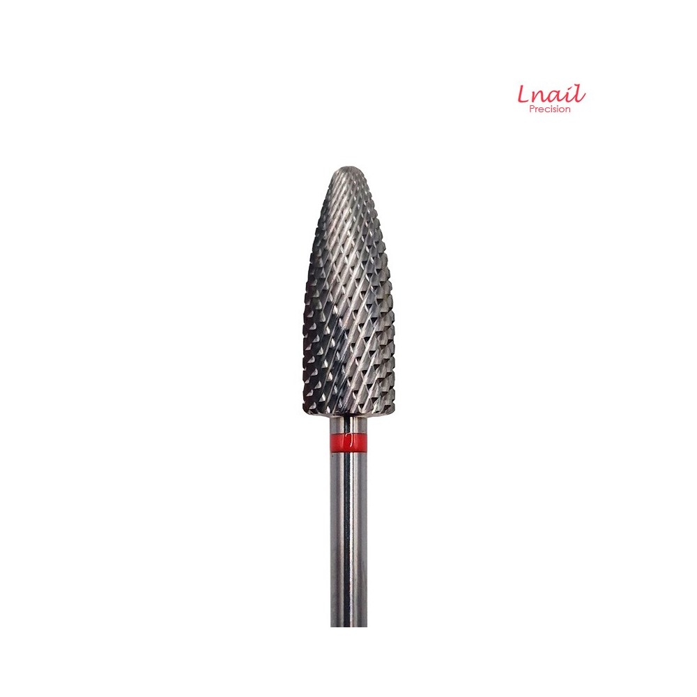 Hartmetall Flamme 6,0 mm Fein Kreuzverzahnung AL 16,0 mm L/R