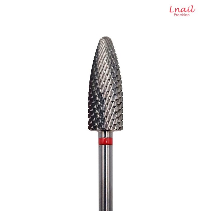 Carbide Flame Bit 6.0mm Fine Cross Cut AL 16.0mm L/R