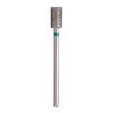 Diamond Bit Cylinder Ø5.0mm Green Ring – Nail Drill Bit