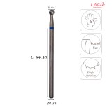 Hartmetall Kugel 2,7 mm Mittel Kreuzverzahnung AL 2,7 mm