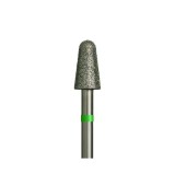 Diamond Bit Cone Ø5.0mm Green Ring – Nail Drill Bit