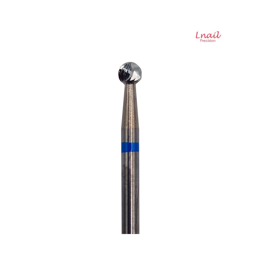 Fresa Sfera 3,0mm Media Taglio Incrociato LL 3,0mm