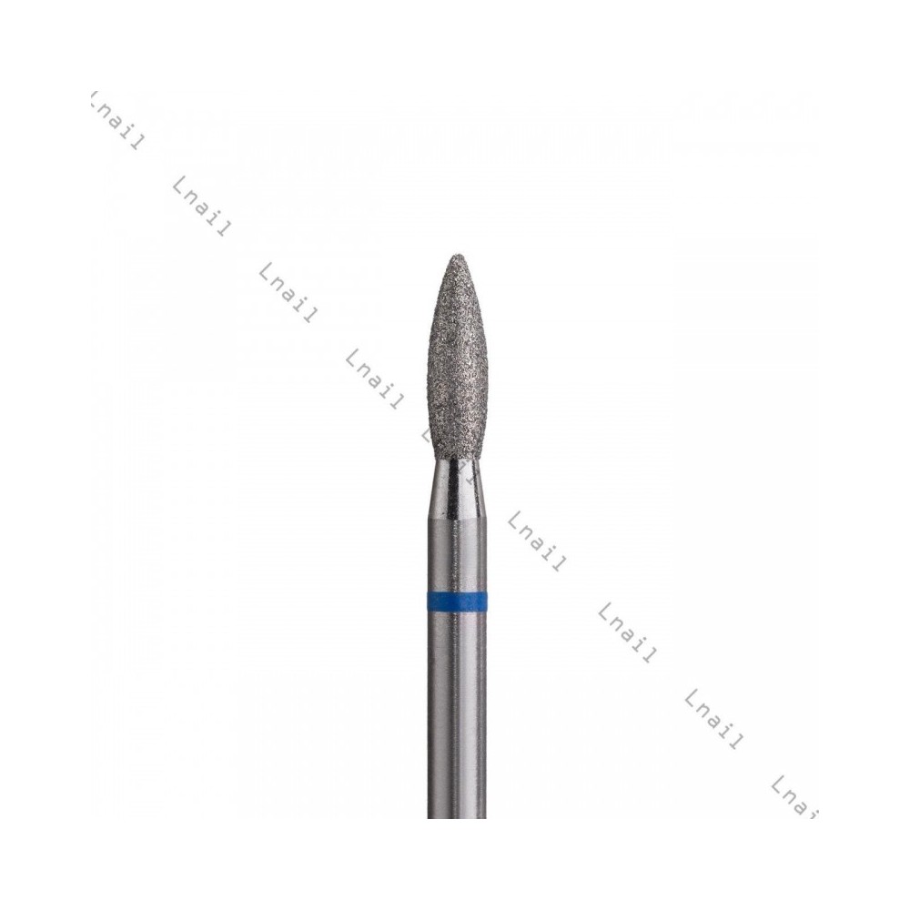 Diamond Bit Flame Ø2.7mm Blue Ring WL 8.0mm