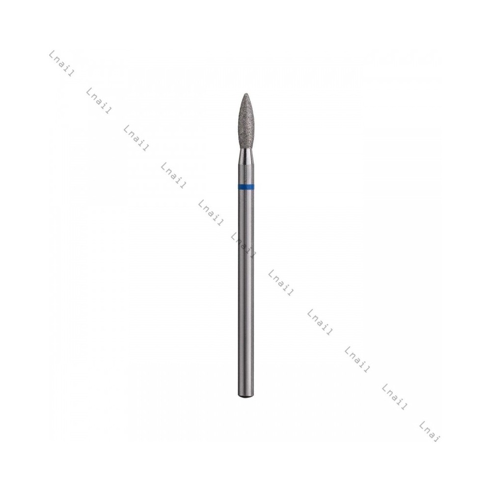 Diamond Bit Flame Ø2.7mm Blue Ring WL 8.0mm