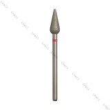 Diamond Bit Drop Ø5.0mm Red Ring WL 12.0mm