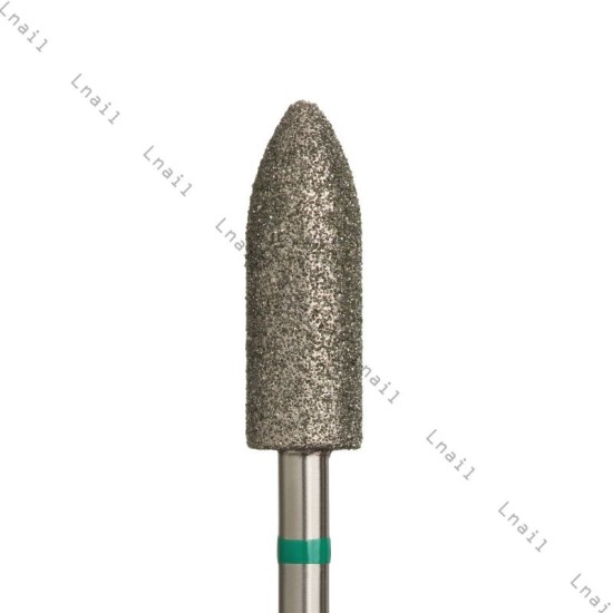 Diamond Bit Bullet Ø5.0mm Green Ring WL 15.0mm