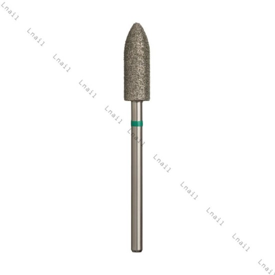 Diamond Bit Bullet Ø5.0mm Green Ring WL 15.0mm