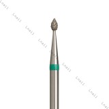 Diamond Bit Bud Ø1.6mm Green Ring – Nail Drill Bit