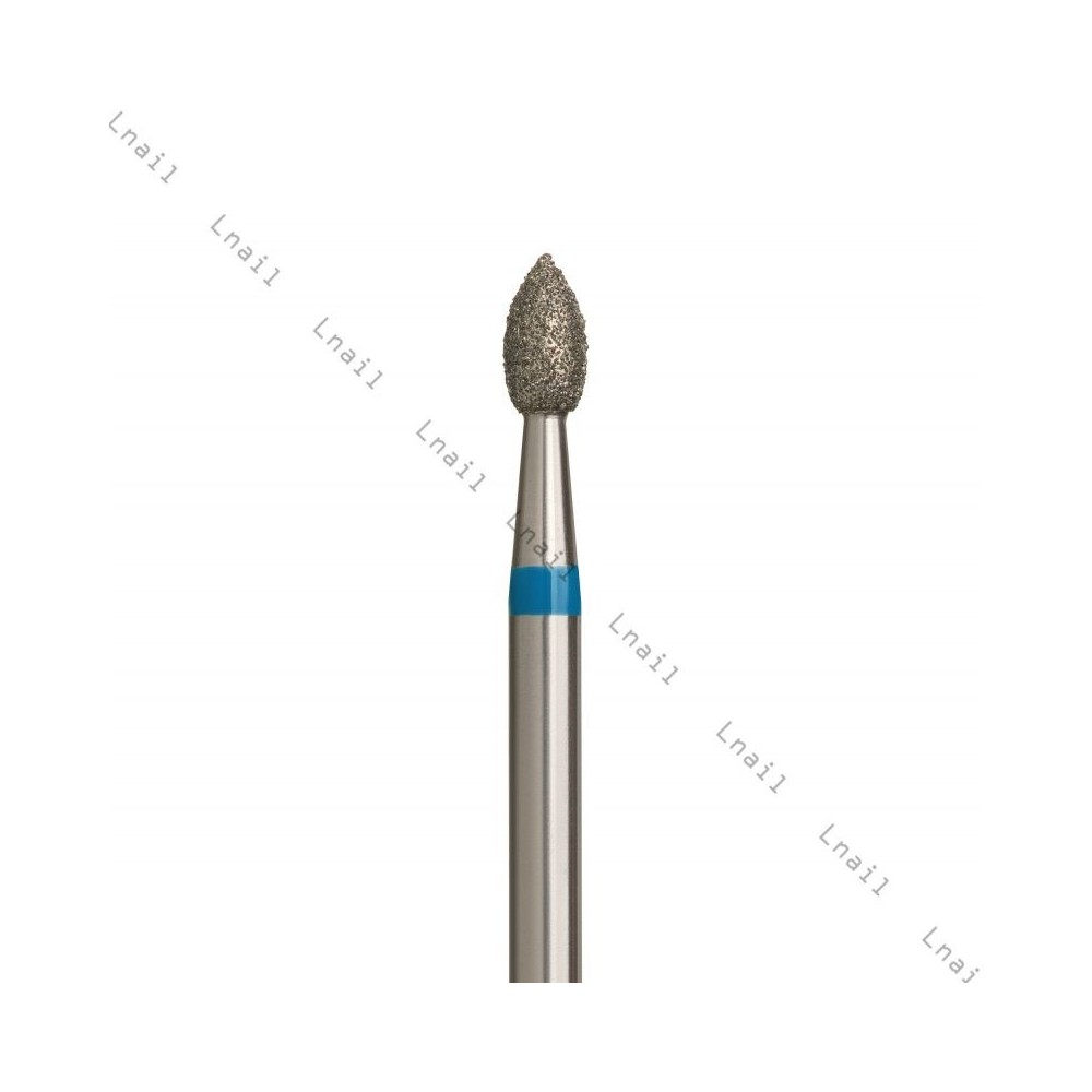 Fresa Diamante Bocciolo Ø2,5mm Anello Blu LL 5,0mm
