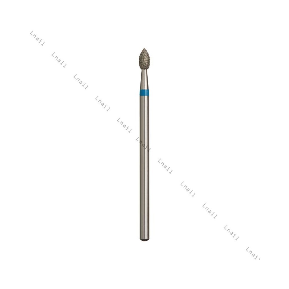 Diamantfräser Knospe Ø2,5mm Blauer Ring AL 5,0mm