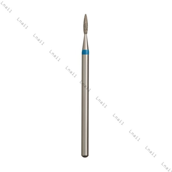 Fresa Diamante Llama Ø1,4mm Anillo Azul LT 6,0mm