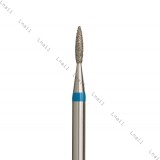 Fresa Diamante Llama Ø1,4mm Anillo Azul LT 6,0mm