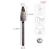 Carbide Typhoon Bit 6.0mm Extra Coarse Long Cut WL 14.5mm