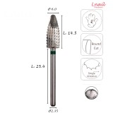 Fresa Typhoon 6,0mm Gruesa Corte Longitudinal LT 14,5mm