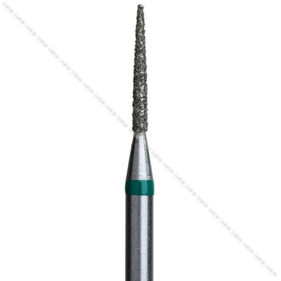 Diamond Bit Needle Ø1.2mm Green Ring WL 10.0mm