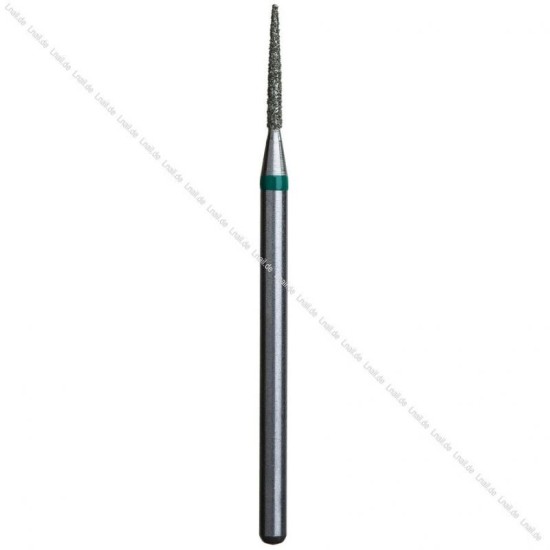 Diamantfräser Nadel Ø1,2mm Grüner Ring AL 10,0mm