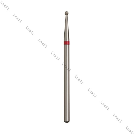 Fresa Diamante Sfera Ø1,4mm Anello Rosso