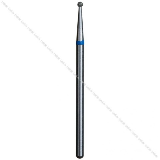 Fresa Diamante Sfera Ø1,6mm Anello Blu