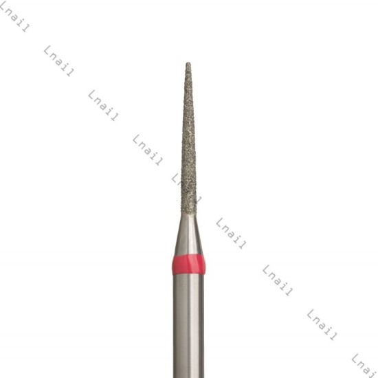 Diamantfräser Nadel Ø1,0mm Roter Ring AL 10,0mm