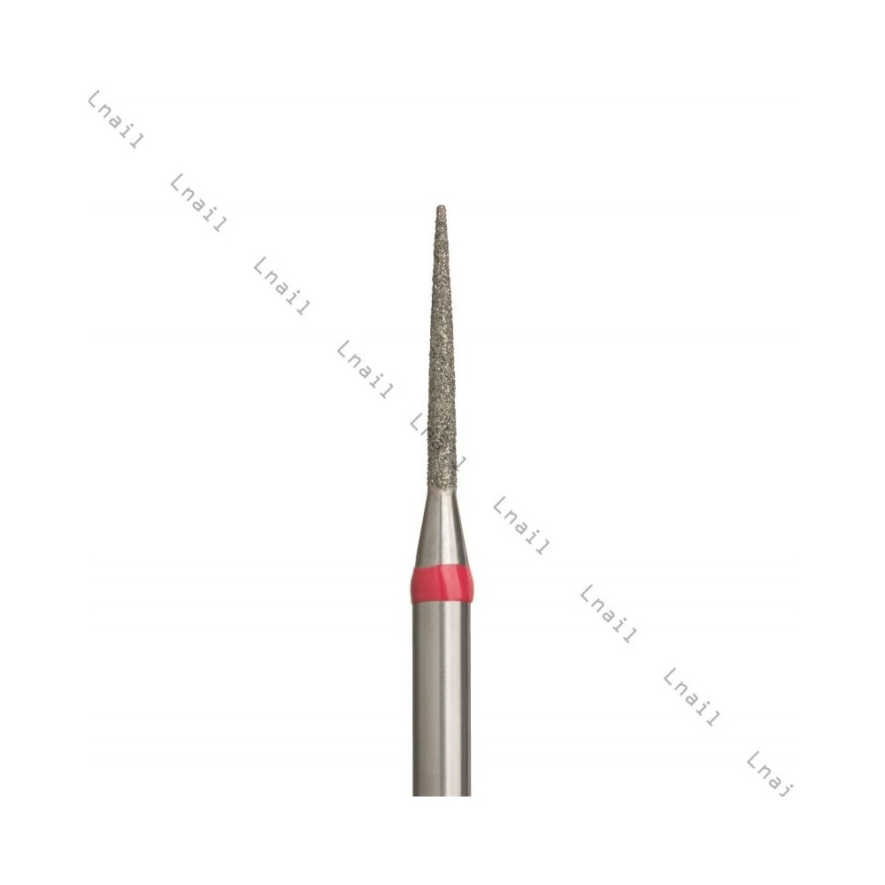 Diamond Bit Needle Ø1.0mm Red Ring WL 10.0mm