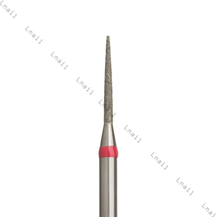 Fresa Diamante Ago Ø1,0mm Anello Rosso LL 10,0mm