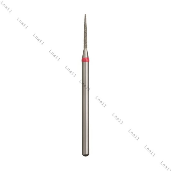 Diamond Bit Needle Ø1.0mm Red Ring WL 10.0mm