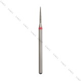 Diamond Bit Needle Ø1.0mm Red Ring WL 10.0mm