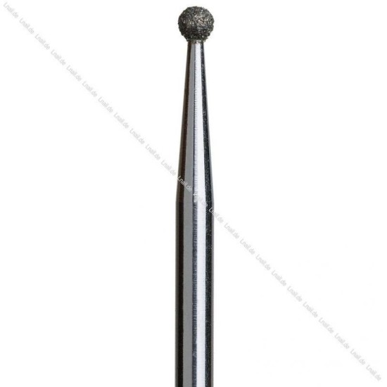 Fresa Diamante Sfera Ø2,3mm Anello Blu