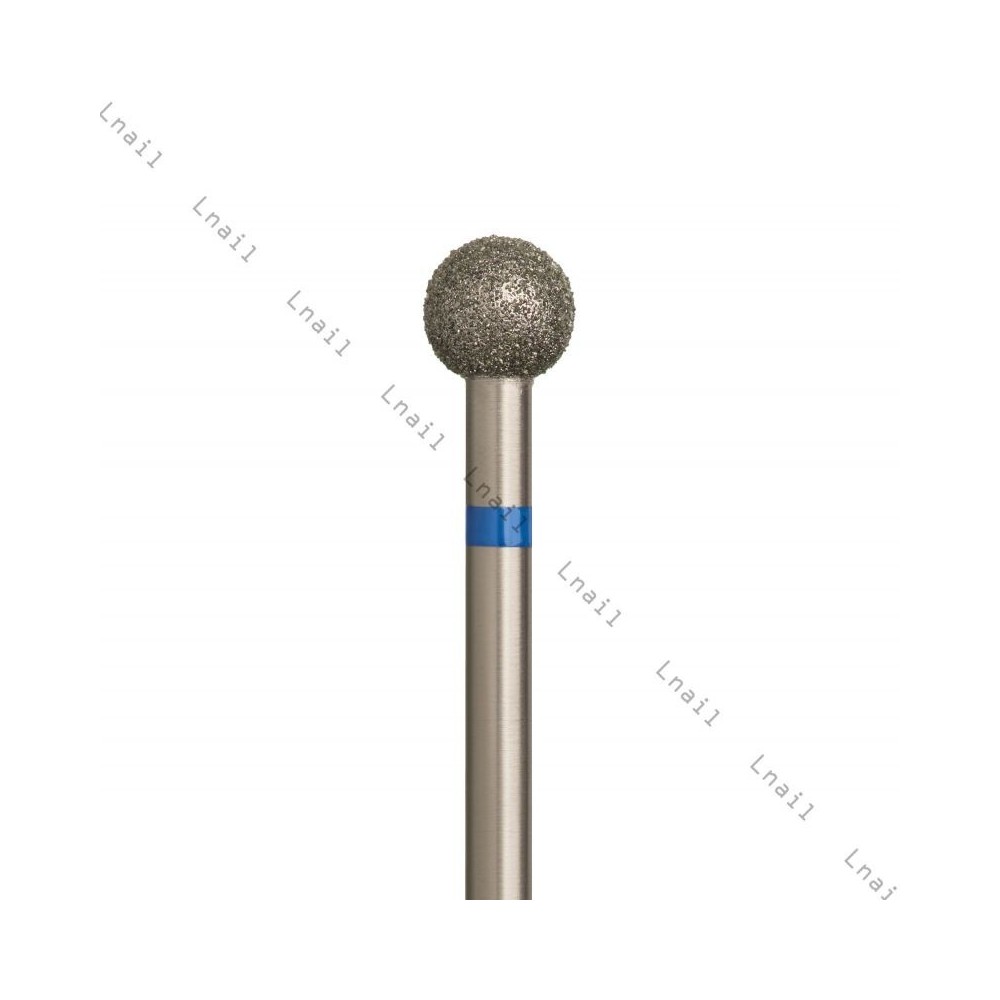 Fresa Diamante Sfera Ø5,0mm Anello Blu