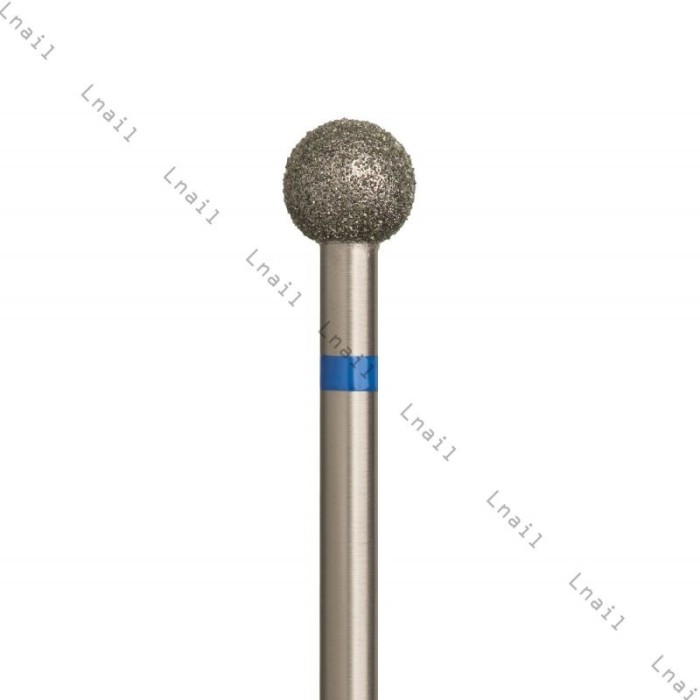 Fresa Diamante Bola Ø5,0mm Anillo Azul