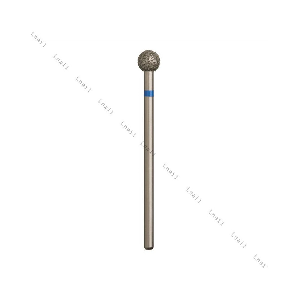 Fresa Diamante Sfera Ø5,0mm Anello Blu