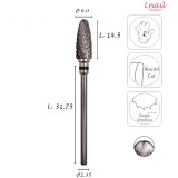 Fresa Mais 6,0mm Grossa Taglio Incrociato LL 14,5mm