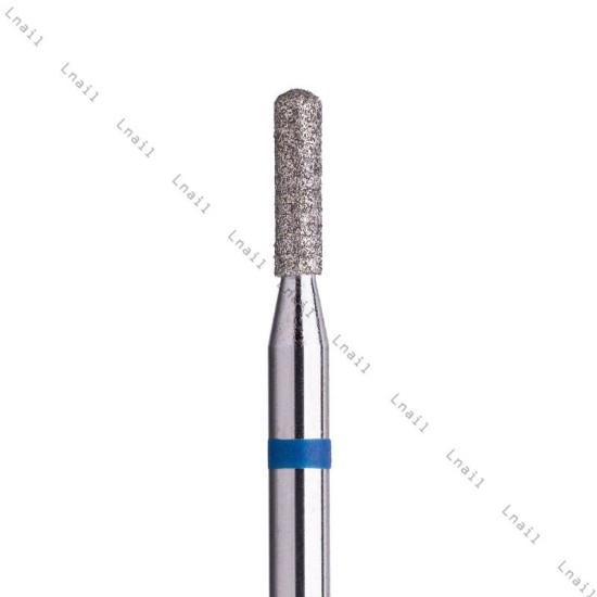 Fresa Diamante Cilindro Ø1,8mm Anello Blu LL 8,0mm