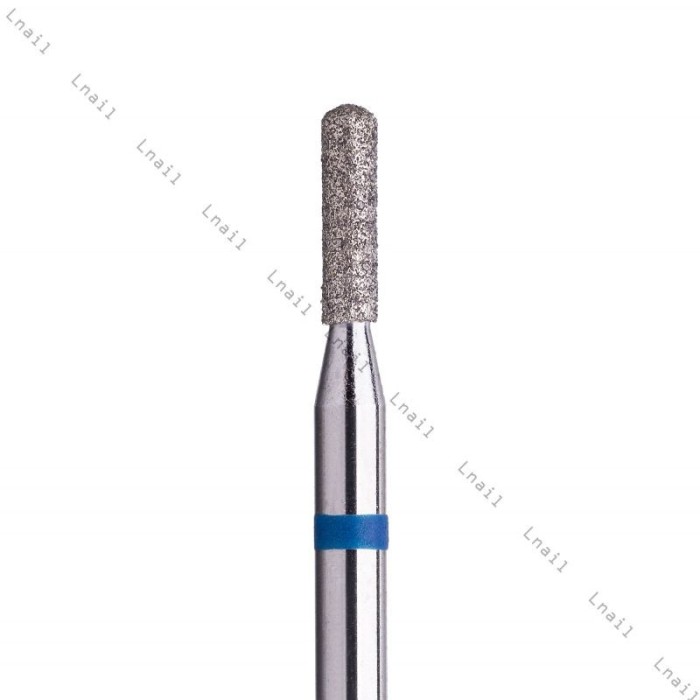 Diamantfräser Zylinder Ø1,8mm Blauer Ring AL 8,0mm