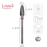 Hartmetall Mais 6,0 mm Fein Kreuzverzahnung AL 14,5 mm