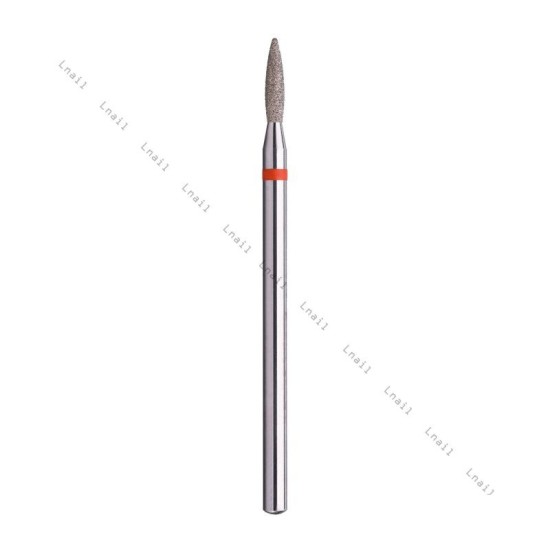 Diamond Bit Flame Ø1.8mm Red Ring WL 8.0mm