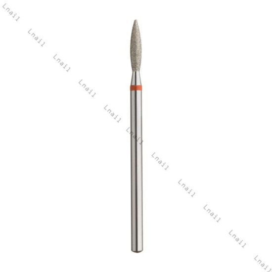 Fresa Diamante Fiamma Ø2,3mm Anello Rosso LL 10,0mm