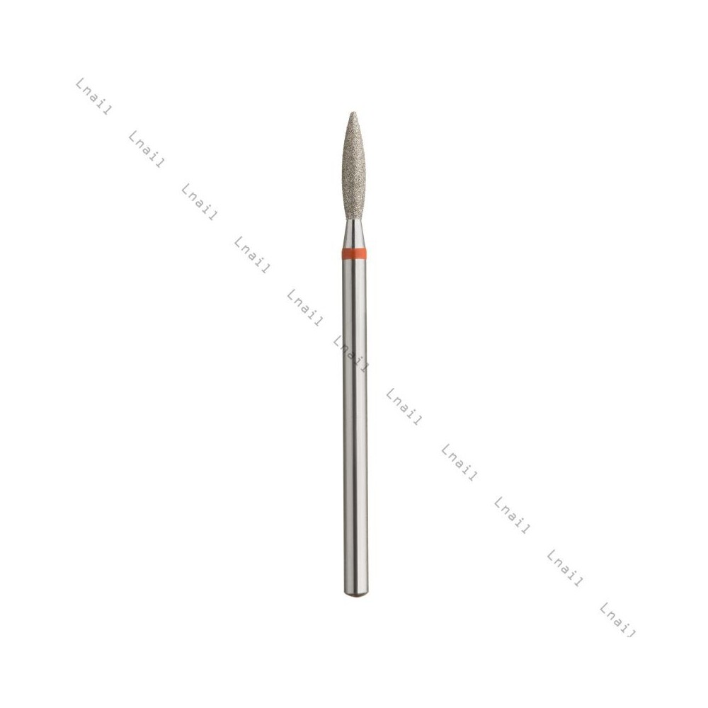 Diamond Bit Flame Ø2.3mm Red Ring WL 10.0mm