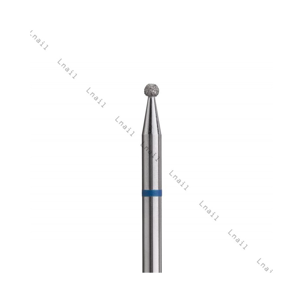 Fresa Diamante Sfera Ø1,8mm Anello Blu