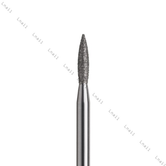 Fresa Diamante Llama Ø2,1mm Anillo Azul LT 8,0mm