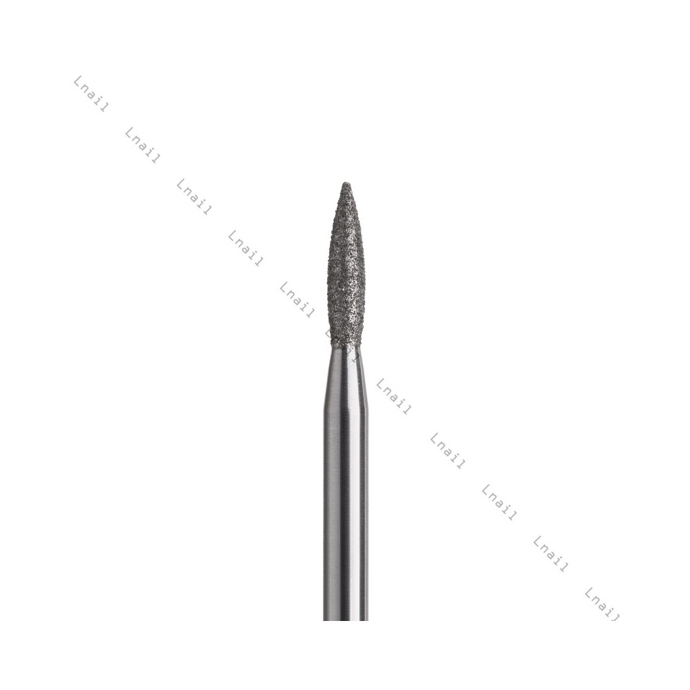 Fresa Diamante Llama Ø2,1mm Anillo Azul LT 8,0mm