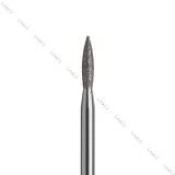 Fresa Diamante Fiamma Ø2,1mm Anello Blu LL 8,0mm