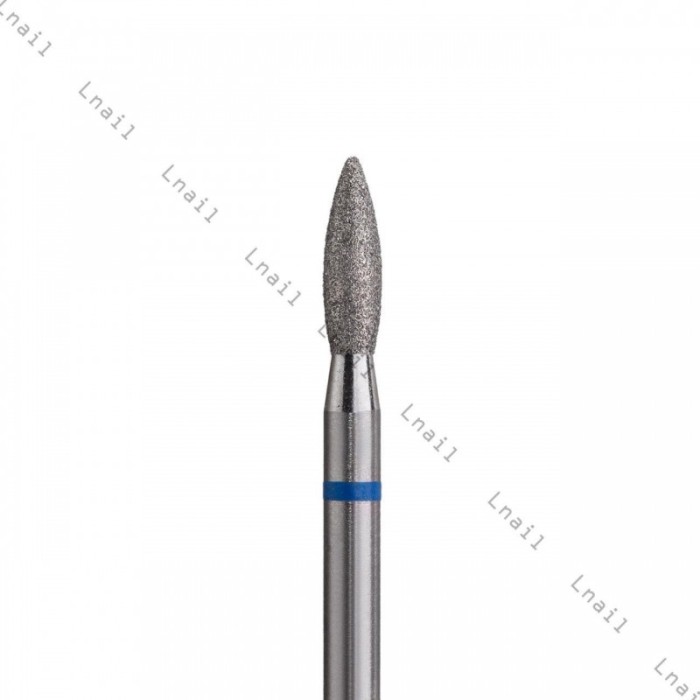 Fresa Diamante Fiamma Ø2,5mm Anello Blu LL 8,0mm