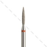 Fresa Diamante Llama Ø1,6mm Anillo Rojo LT 8,0mm