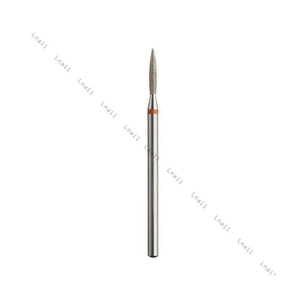 Fresa Diamante Fiamma Ø1,6mm Anello Rosso LL 8,0mm