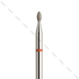 Fresa Diamante Oliva Ø1,6mm Anillo Rojo LT 3,4mm